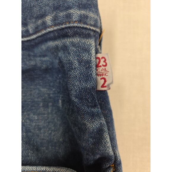 Tyndale FR 36x34 CAL 23 HRC 2 Mens Blue Jeans Flame Resistant Denim USA Workwear - Picture 3 of 12